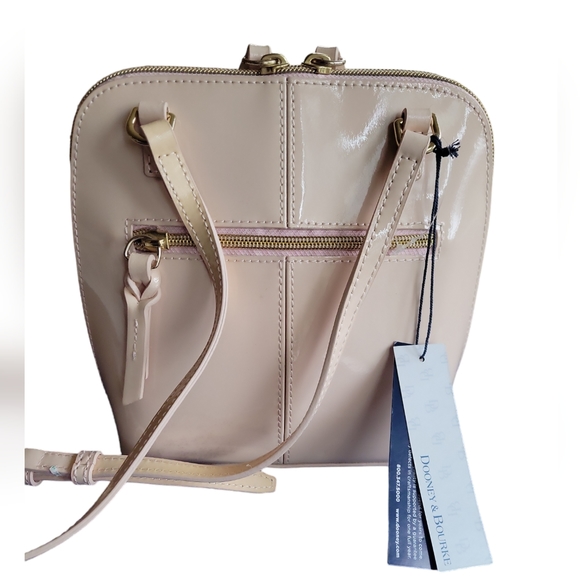 Dooney & Burke Trixie Crossbody Purse Blush color, New with defect - Picture 5 of 13